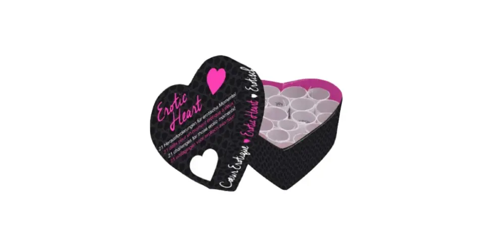 21 Jeux Érotiques Mini Coeur