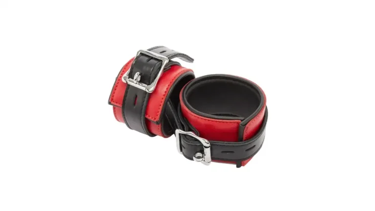 Black Friday Dorcel Menottes Chevilles Rouges Et Noires