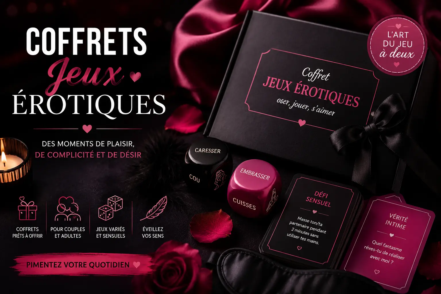 Guide Coffrets Jeux érotiques
