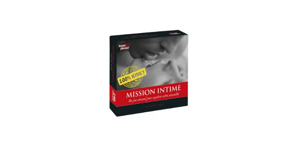 Jeu Érotique Mission Intime 100% Kinky
